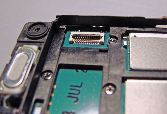 k600i Screen Removal